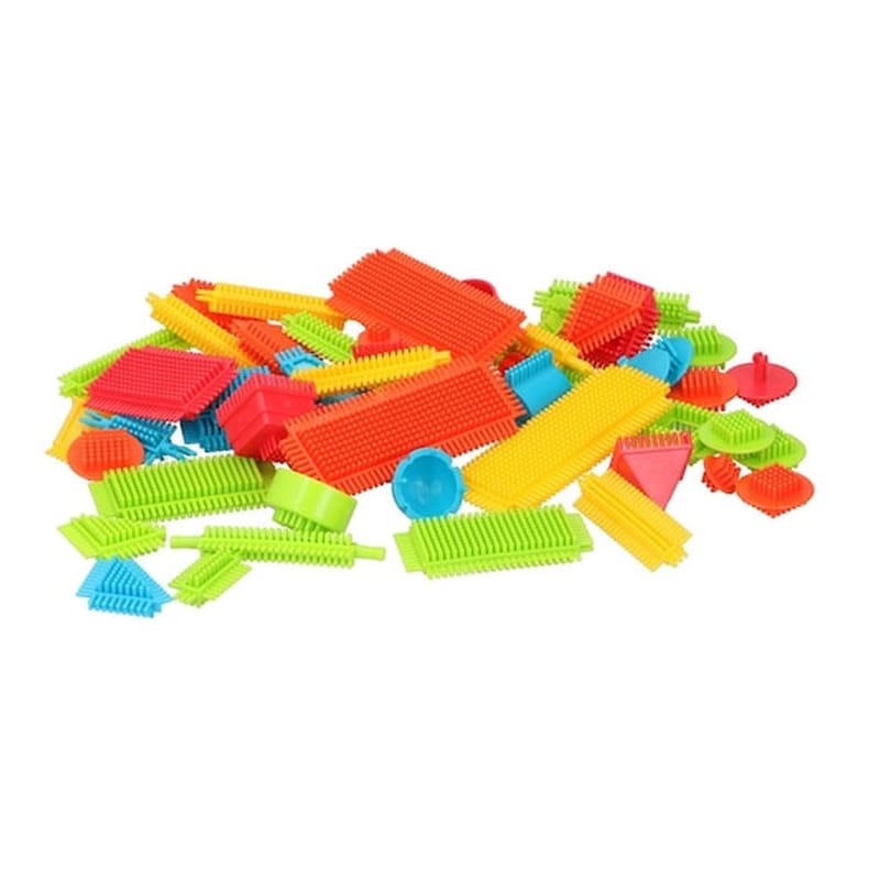 Σετ τουβλάκια 58 Τεμαχίων σε Διάφορα Χρώματα, Eddy Toys Blocks Set