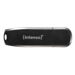 Intenso Speed Line 128GB USB 3.2 Stick 2 Pack Μαύρο