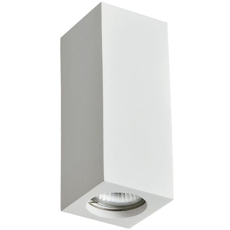 ACA DECOR Σποτ Μονόφωτο Aca Ruth G95201c Γύψινο - Λευκό