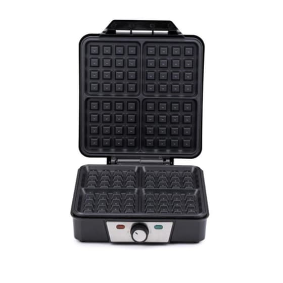 ALPINA Waffle Maker 1200 W 4 Θέσεων Ασημί Βαφλιέρα image 1