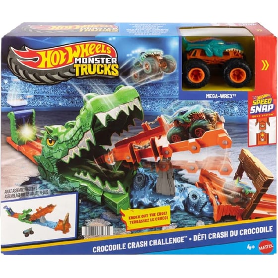 Πίστα - Εξόντωση Κροκόδειλου Hot Wheels Monster Trucks image 0