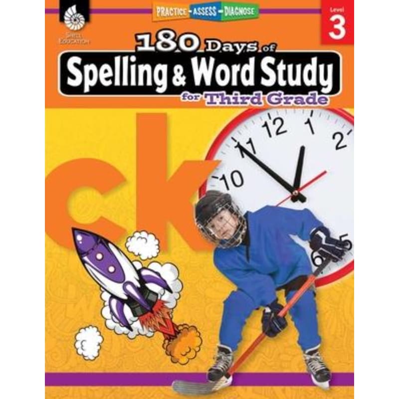180 Days of Spelling and Word Study for Third Grade: Practice, Assess, Diagnose 1723981