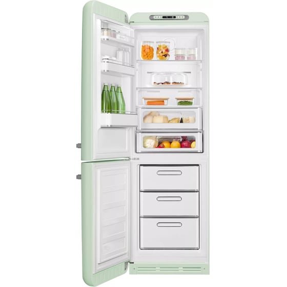 SMEG FAB32LPG6 332 Lt Total No Frost Πράσινο Ψυγειοκαταψύκτης image 2
