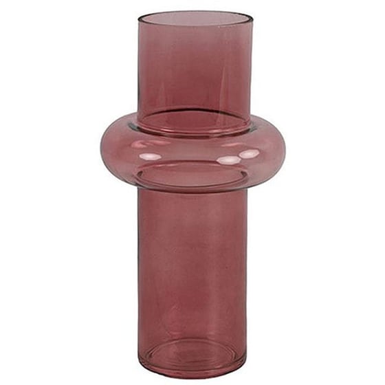 Διακοσμητικό Βάζο Decostar 787912 Γυάλινο Φ13.5x25.5 cm - Σάπιο μήλο image 0