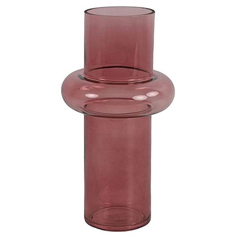 DECOSTAR Διακοσμητικό Βάζο Decostar 787912 Γυάλινο Φ13.5x25.5 cm - Σάπιο μήλο