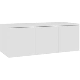 Έπιπλο Τηλεόρασης VidaXL από Μοριοσανίδα 80x34x30cm - Λευκό