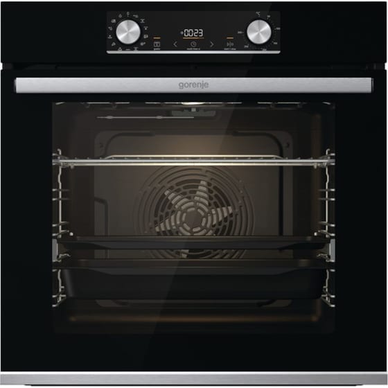 GORENJE BOSX6737E13BG 77 Lt Μαύρο Εντοιχιζόμενος Φούρνος Άνω Πάγκου image 0