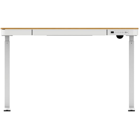 Ηλεκτρικό Γραφείο Gaming ErgoAction E-Desk 2E από Μελαμίνη 120x60 cm - Λευκό/Μπεζ image 3