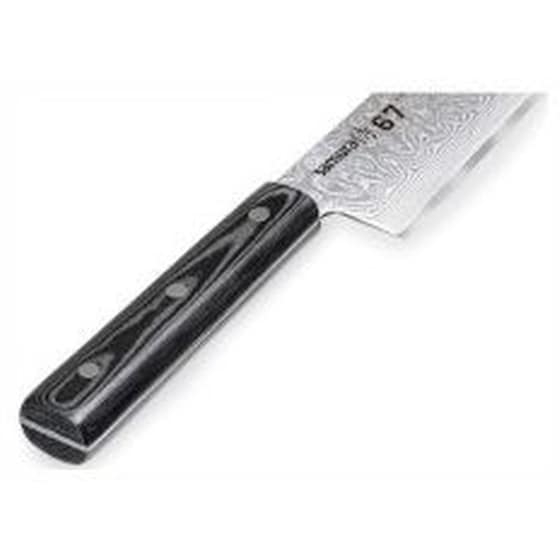 Μαχαίρι Chef Samura Damascus 67 από Ανοξείδωτο Ατσάλι 24 cm - Μαύρο image 2