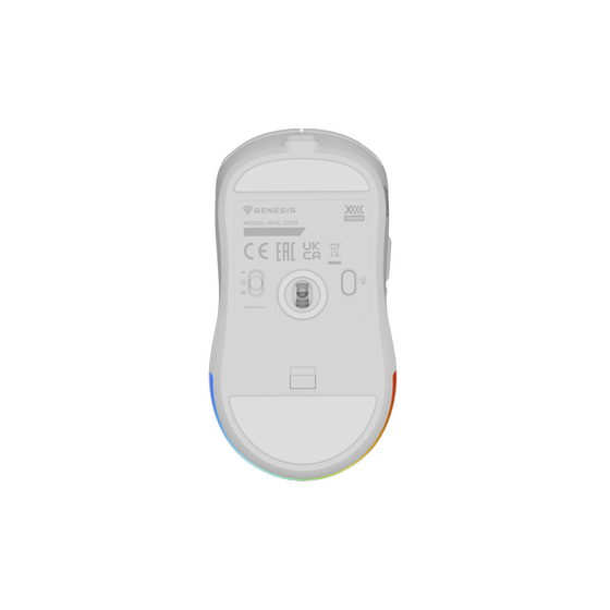 Genesis Zircon XIII Gaming Ασύρματο Ποντίκι - White image 10