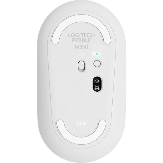 Logitech Pebble M350 Ασύρματο Bluetooth Ποντίκι Off-White image 2