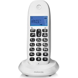 Ασύρματο Τηλέφωνο Motorola C1001LΒ Λευκό