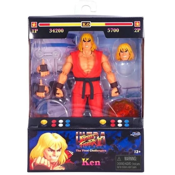 Φιγούρα Jada Ultra Street Fighter II: The Final Challengers Figure 1/12 - Ken (15cm) image 0
