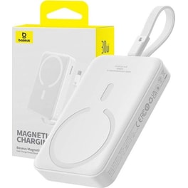 Powerbank Baseus Magnetic Mini με Magsafe 10000mAh - Λευκό