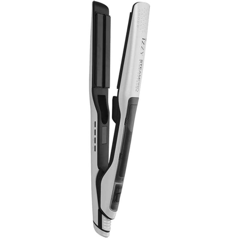 Ισιωτικό Μαλλιών IZZY STEAM PRO STRAIGHTENER IZ-7106 Λευκό