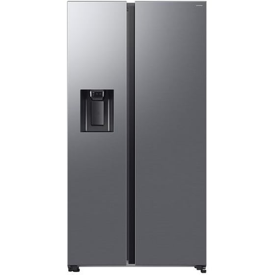 SAMSUNG RS70F64KETEF Bespoke AI No Frost 640 Lt Ασημί Ψυγείο Ντουλάπα image 0