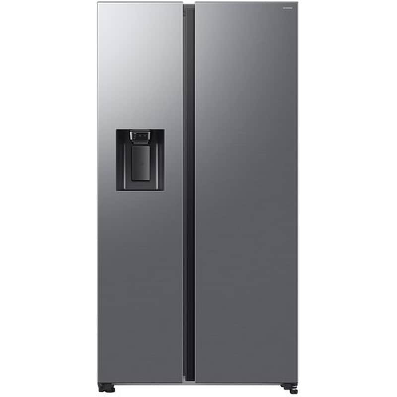 SAMSUNG SAMSUNG RS70F64KETEF Bespoke AI No Frost 640 Lt Ασημί Ψυγείο Ντουλάπα