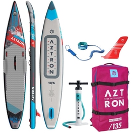 Φουσκωτή Σανίδα SUP Aztron 381 x 69 cm - Κόκκινο
