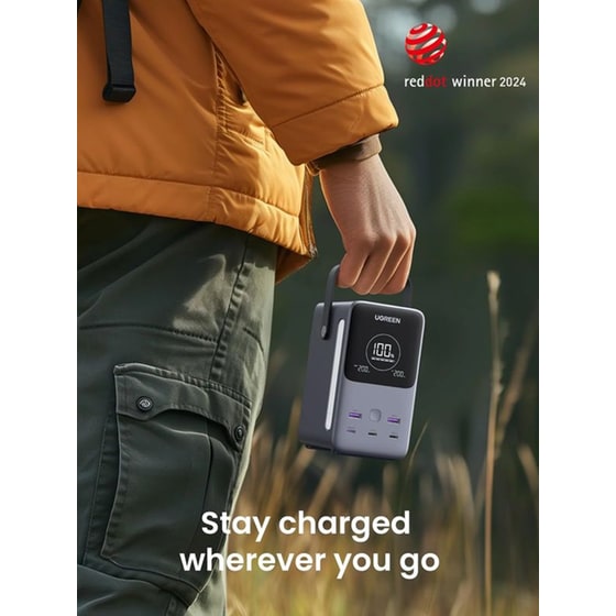 Powerbank UGREEN Portable Charger 300W 48.000mAh - Grey image 8