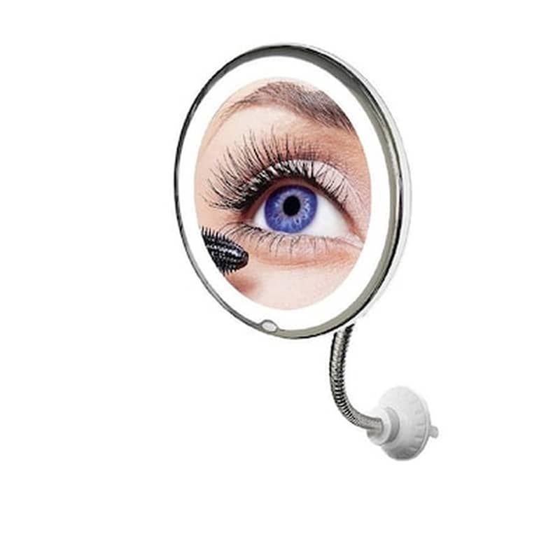 Μεγεθυντικός Καθρέφτης Με Φωτισμό Led – Flexible Mirror 10x Magnification