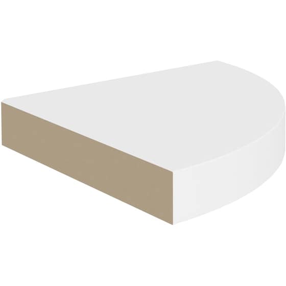 Ράφια Τοίχου VidaXL από MDF Σετ 4 Τμχ 25x25 cm - Λευκό image 3