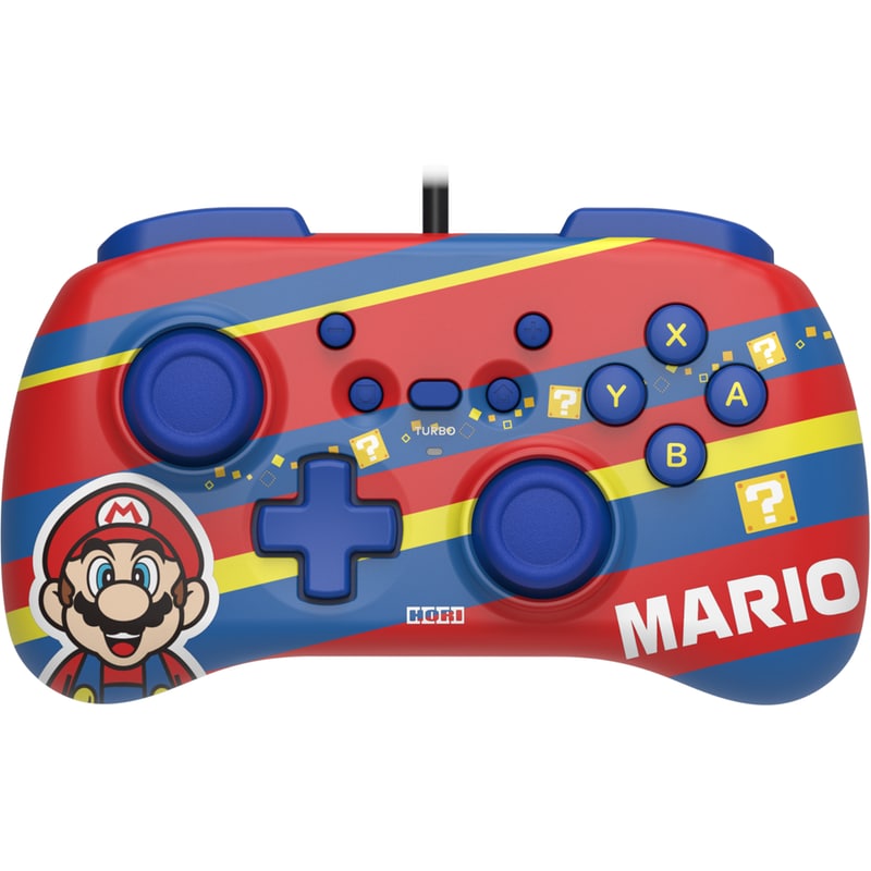 HORI Hori Horipad Wired Controller Χειριστήριο Nintendo Switch Mini Mario - Μαύρο