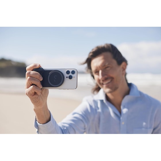 Λαβή ShiftCam SnapGrip MagSafe με Qi Powerbank - Midnight image 3