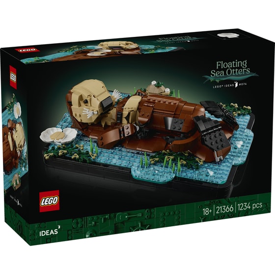 LEGO® Ideas Floating Sea Otters (21366) image 0