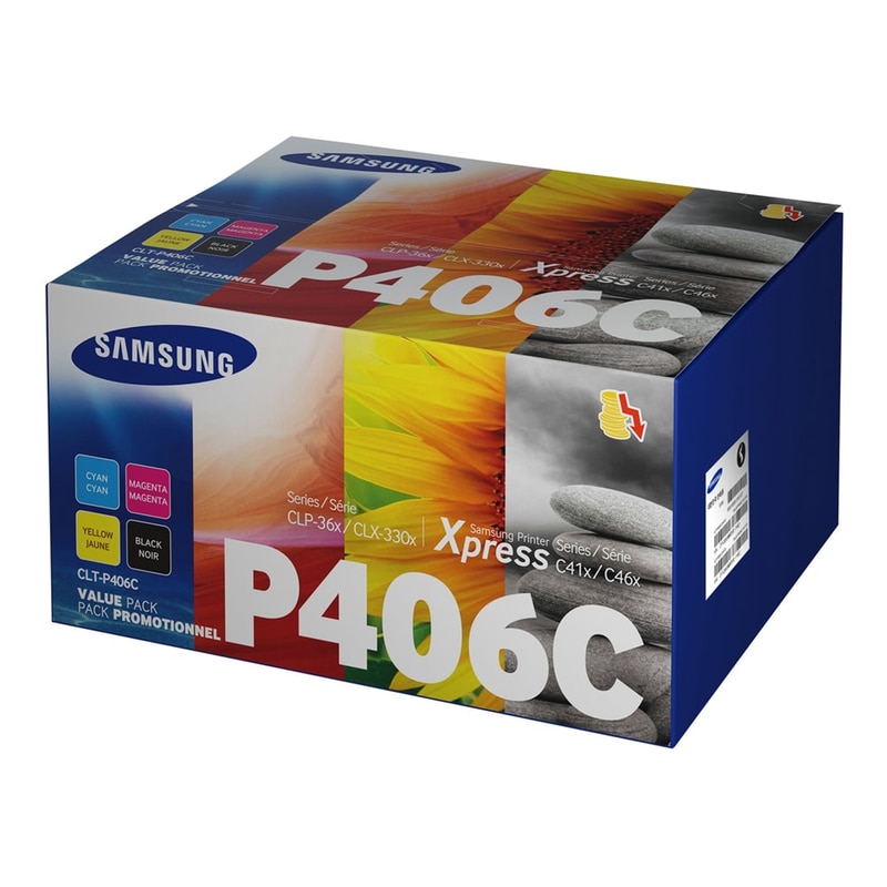 Toner Samsung CLT-P406C MultiPack