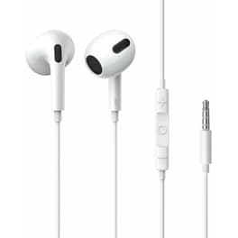 Baseus H17 Earbuds Handsfree With 3.5mm Connector White (ngcr020002) (basngcr020002)