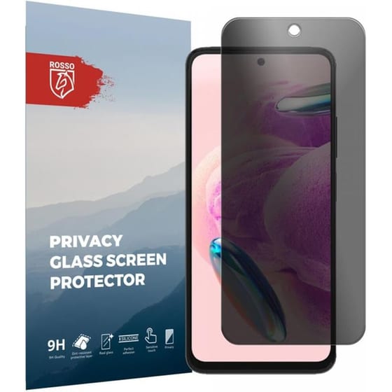 Προστατευτικό οθόνης Xiaomi Redmi Note 12s - Rosso Tempered Glass Privacy Screen Protector 9H image 0