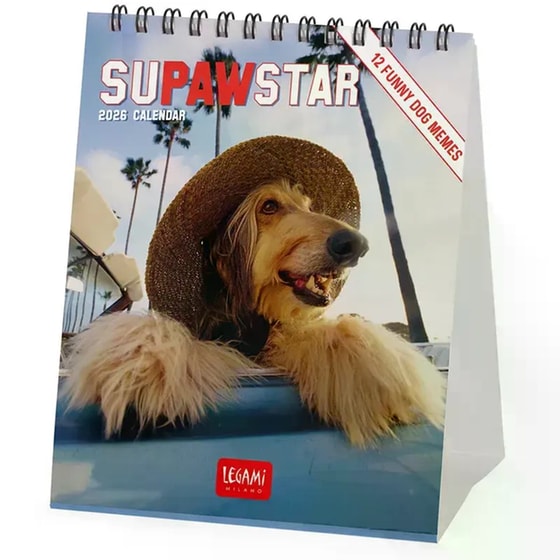 Ημερολόγιο Γραφείου Legami 2026 Supawstar image 0