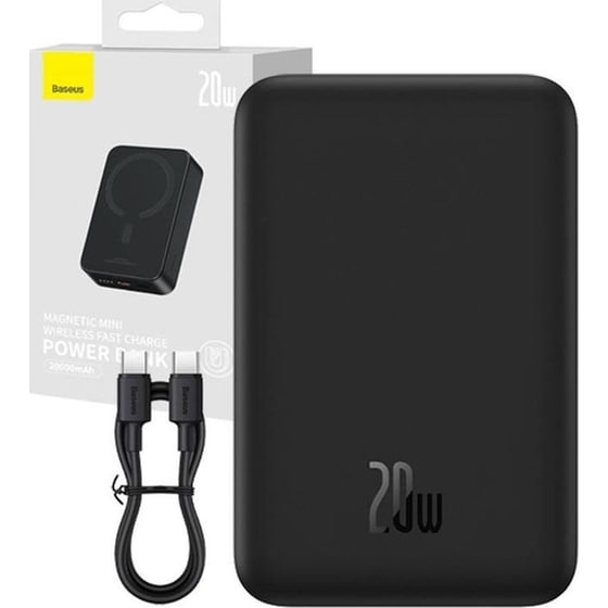 Powerbank Baseus Mini με Magsafe 20000mAh - Μαύρο image 0