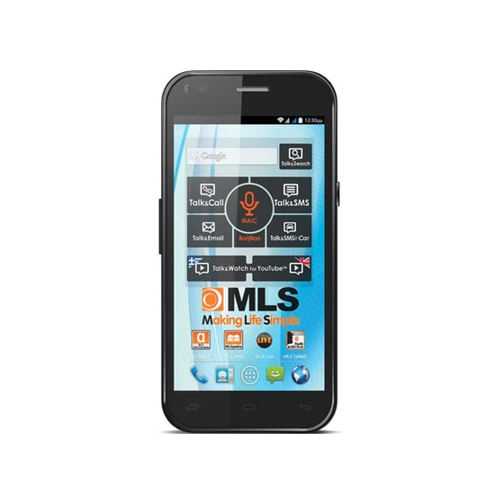 MLS iQTalk Aura Dual Sim 16GB Μαύρο Smartphone image 0