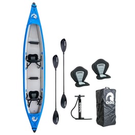 Καγιάκ Φουσκωτό Διθέσιο Θαλάσσης SCK Veloce 473cm - Μπλε/ Λευκό
