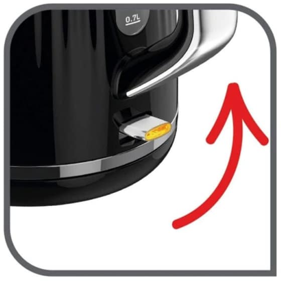 TEFAL Loft KO2508 2400 W 1.7 LΜαύρο Βραστήρας image 2