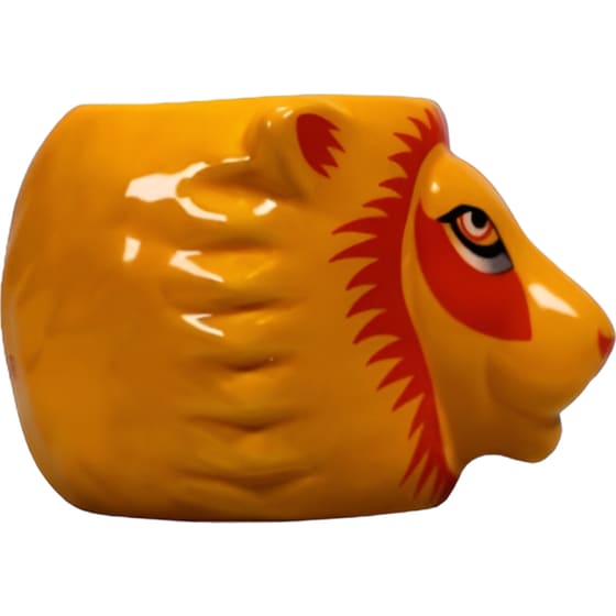 Κούπα 3D Half Moon Bay Harry Potter Bay Gryffindor Lion Κεραμική 350 ml - Πορτοκαλί/Κόκκινη image 2