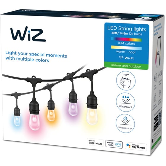 Έξυπνο Φωτιστικό Γιρλάντα Wiz Outdoor String Light image 3