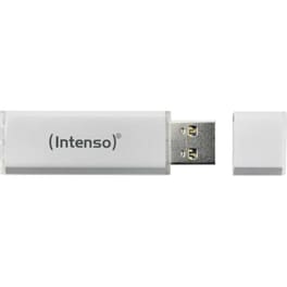Intenso Alu Line 64GB USB 2.0 Stick Ασημί