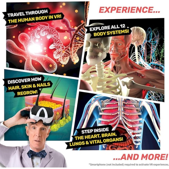 Body Lab VR Επιστημονικό Σετ Εικονικής Πραγματικότητας - Ελληνική Έκδοση (Abacus Brands) image 4