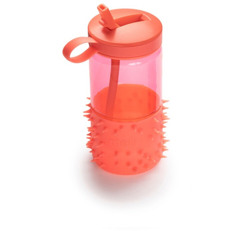 Παγούρι με Καλαμάκι Melii Spikey Pink 503ml