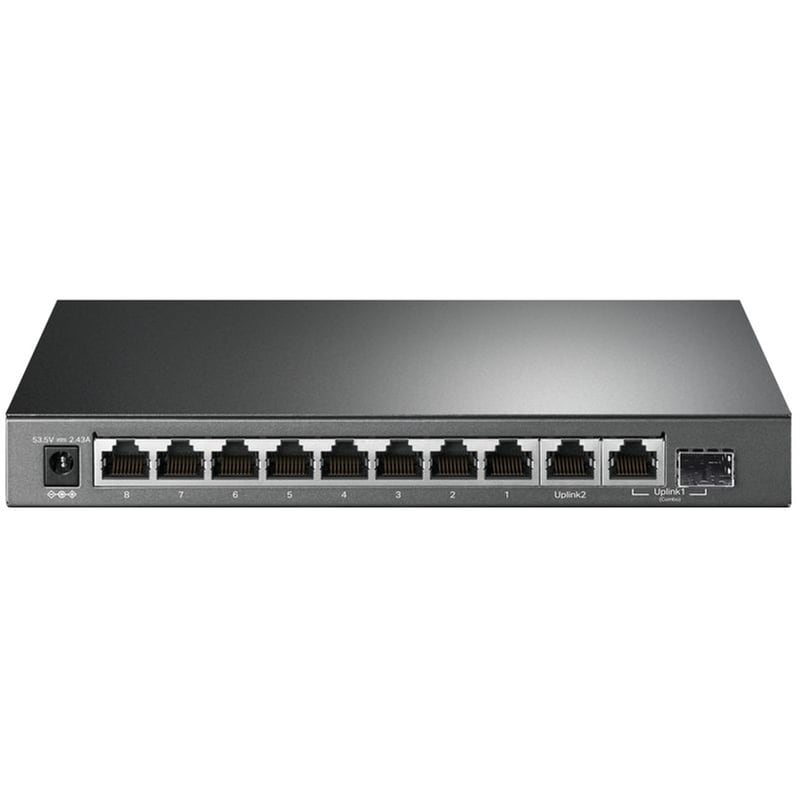 TP-LINK TL-SG1210MP Gigabit Desktop Switch Gigabit Ethernet (10/100/1000 Mbps) 10-Port PoE+ TP-LINK
