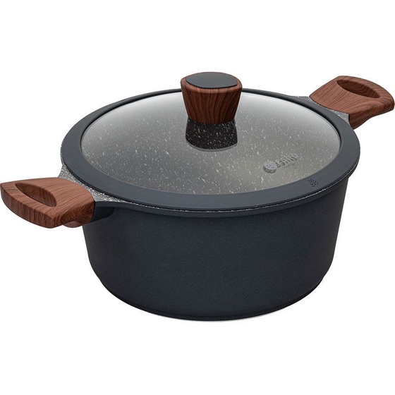 ESTIA 01-1148 Κατσαρόλα Βαθιά 24 cm Μαύρο image 2