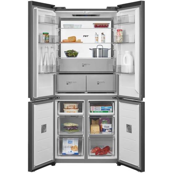 MIDEA MDRM706BIE70 515 Lt Total No Frost Ανθρακί Ψυγείο Ντουλάπα image 3