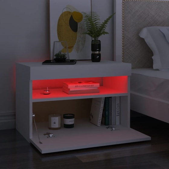 Έπιπλο Τηλεόρασης  VidaXL από Μοριοσανίδα 60x35x40cm - Λευκό image 5