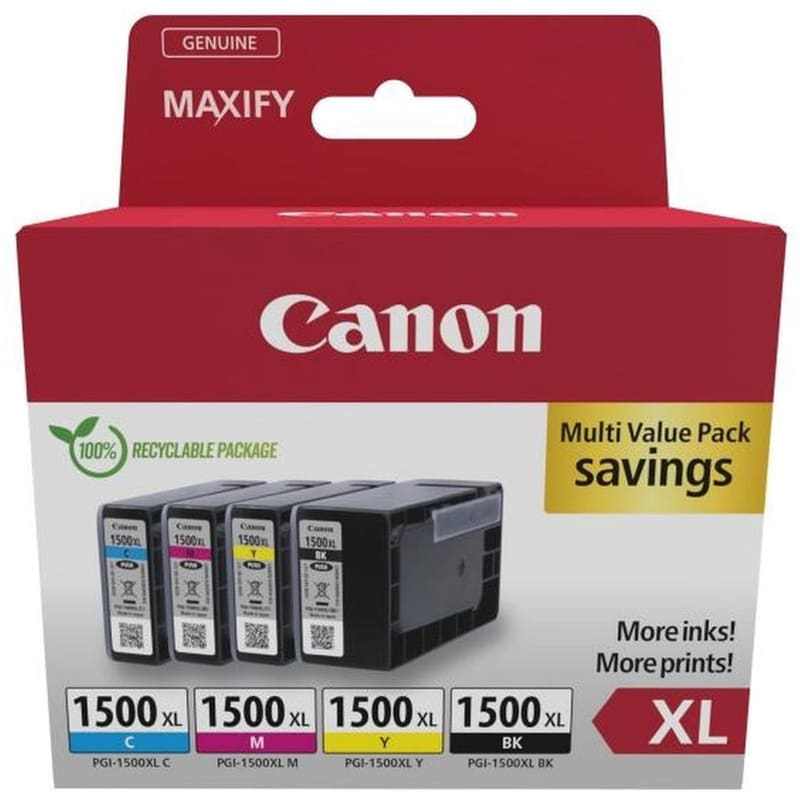 CANON Canon Pgi-1500XL Πολλαπλό Μελάνι Εκτυπωτή 9182B010