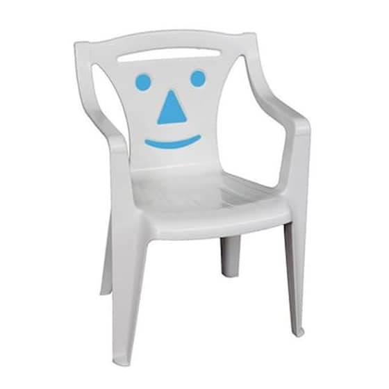 Πολυθρονακι Πλαστικο Ασπρο - Σετ 4 Τεμαχίων image 0