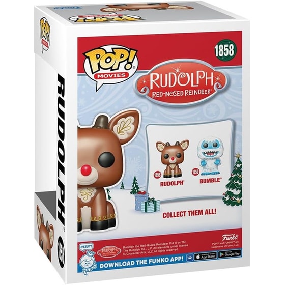 Funko Pop! Movies - Rudolph The Red-Nosed Reindeer - Rudolph #1858 image 2