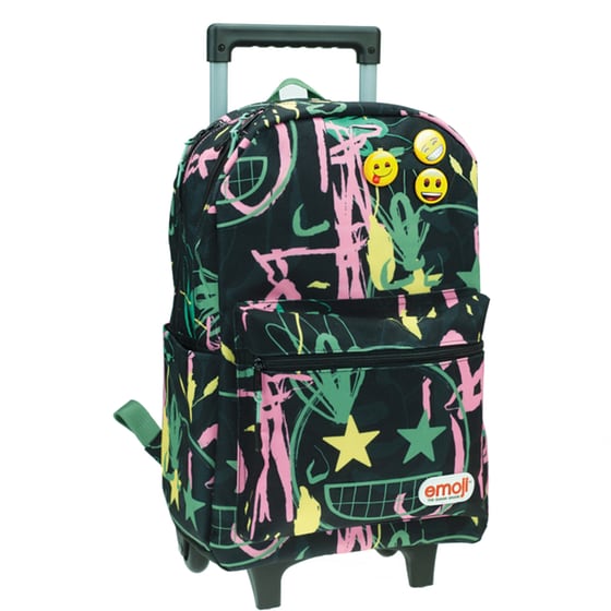 Τσάντα Τρόλεϋ Δημοτικού Gim Emoji Stars image 0