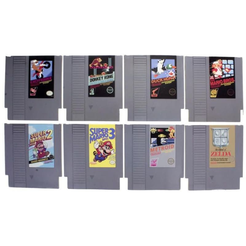 Σουβέρ Paladone NES Cartridge - Σετ 8 Τεμαχίων